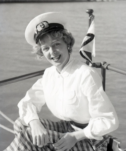 Christine Jorgensen rare slide 1954