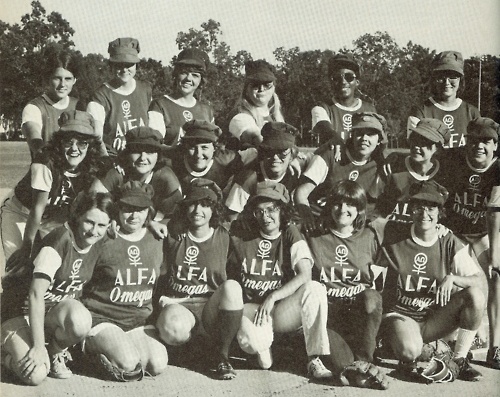 Atlanta Lesbian Feminist Alliance Softball Team 1978